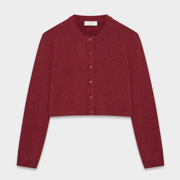 Wilfred SoftSpoke Sicily Cardigan in Cordovan - Picture 4 of 7